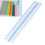10 Pcs 19mm Light Blue Plastic Binding Comb 150 Sheet Capacity 1