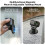 Adjustable Magnetic Adapter for  Osmo /Action 6 Quick-Release Dual-Direction Adjustable Adapter 5