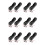 12 Pcs Black 18650 Flat Tip Batteries Battery Holder Case W Wire Leads 1