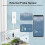 Tuya Wifi Temperature and Humidity Sensor with External Probe Digital LCD Screen Work with  APP Control 4