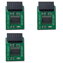 3X Modulo TPM2.0 14 Pin per Interfaccia MSI LPC Modulo di Sicurezza TPM2.0 per Schede Madri Multimarca