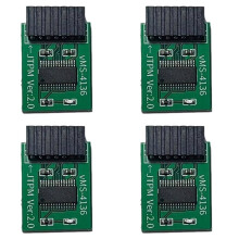4X TPM2.0-Module 14-Pins voor MSI LPC-Interface TPM2.0-Beveiligingsmodule voor Moederborden van Meerdere Merken