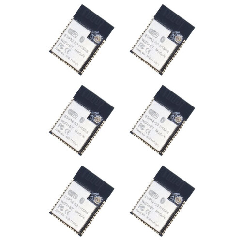 6X ESP32-S3-N16R8 Wireless-Modul ESP32-S3-WROOM-1 Dual-Core WiFi ...