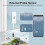 Tuya Zigbee Temperature Humidity Sensor with External Probe for  Life App Alexa  Assistant for Freezer Fish 2
