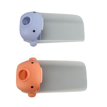 2Pcs Kids Faucet Extender, Silicone Cartoon Sink Splash Guard for Bathroom & Kitchen