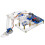 Four Degree of Freedom Assembly Robotic DIY Arm Microcontroller Soldering Kit, STEM Maker Learning Parts for 5