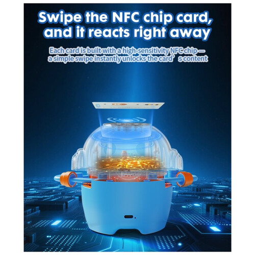 4 Generation NFC Educational Drawing Robot for Kids Interactive Learning for Early Childhood Enlightenment C 2