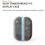 Transparent Storage Case for  2 Joy-Cons Handle Dust-Proof Protective Case with Game Card Slots Hard Shell Box 8