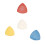 10PCS Triangular Clay Tailors Chalk for Sewing & Marking, Assorted Colors 7