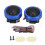 Pair 150W Car Mini Tweeter Speaker Dome 4Ω 98dB Blue 2