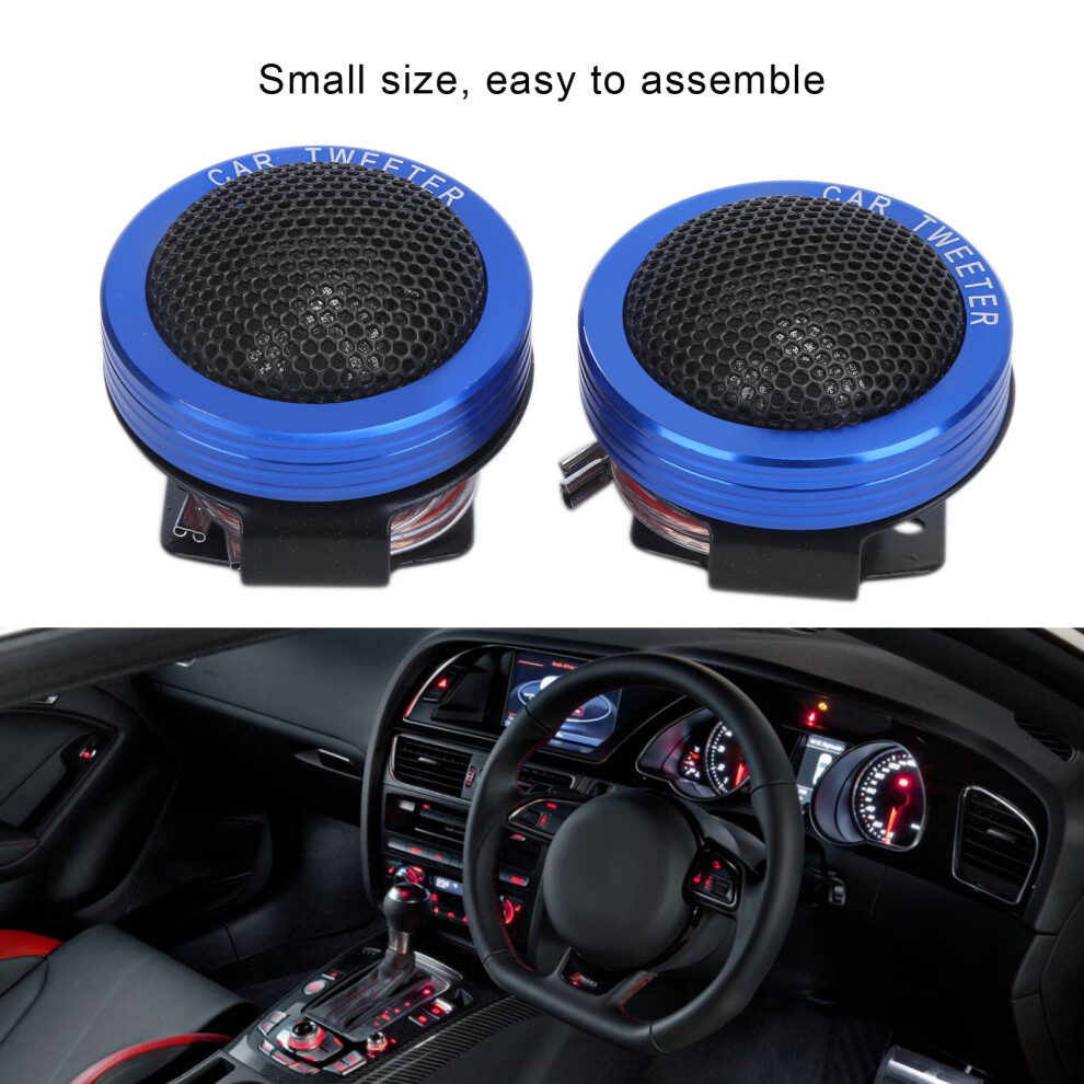 150W Car Audio Dome Tweeters 98Db Pair 7790334765494