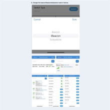 NRF52810 Beacon 5.0 BLE Beacon Tag Indoor Positioning Low Power Automation Modules for IoT Solution Green