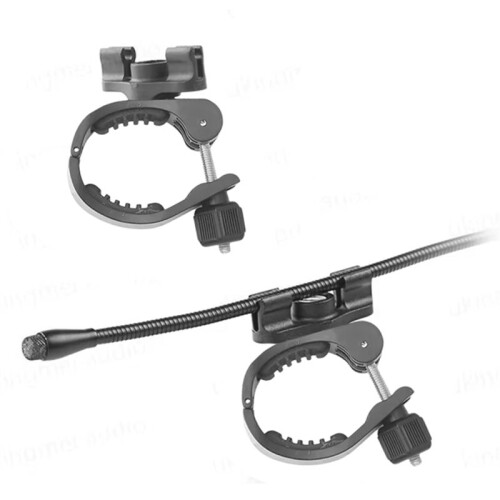 Instrument Condenser Microphone Universal Stand Clip for Clarinet Flute for Microphone 2