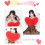 Heart-Shaped Plush Pillow Red 20cm 5