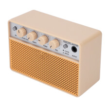 10W Rechargeable Mini Guitar Amp with Bluetooth & Clean/Drive Channels
