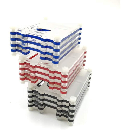 Experimentele acryl behuizing, compatibel met basisplaat, geschikt voor Raspberry Pi2/3/3B+. 2