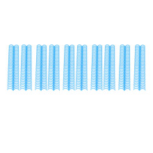 10PCS 19mm Blue Plastic Comb Binding Spines 150 Sheets Capacity