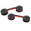 2Pack Typewriter Ribbon Twin Spool Typewriter Ribbon Red and Black Twin Spool Replacement Pack for Most Typewriter 3