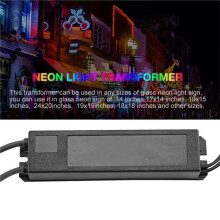 Transformador Eletrônico para Letreiro de Neon, Fonte de Alimentação de 3KV 30mA 5-25W
