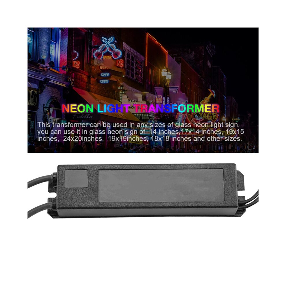 Electronic Transformer Neon Sign Electronic Transformer Power Supply 3Kv 30Ma 5-25W Neon Transformer Light 6032309109515