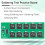 BGA Chip Soldering Practice Board Kit Decimal Flowing Lights Teaching Practical Training Soldering Practice Loose Part B 4