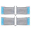 4Pièces Filets Chaise Flottante Multi-Usage Pour Piscine 1