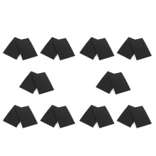 20 Tablets Anti Slip Furniture Pads Self Adhesive Non Slip Thickened Rubber Feet Floor Protectors for Chair Sofa
