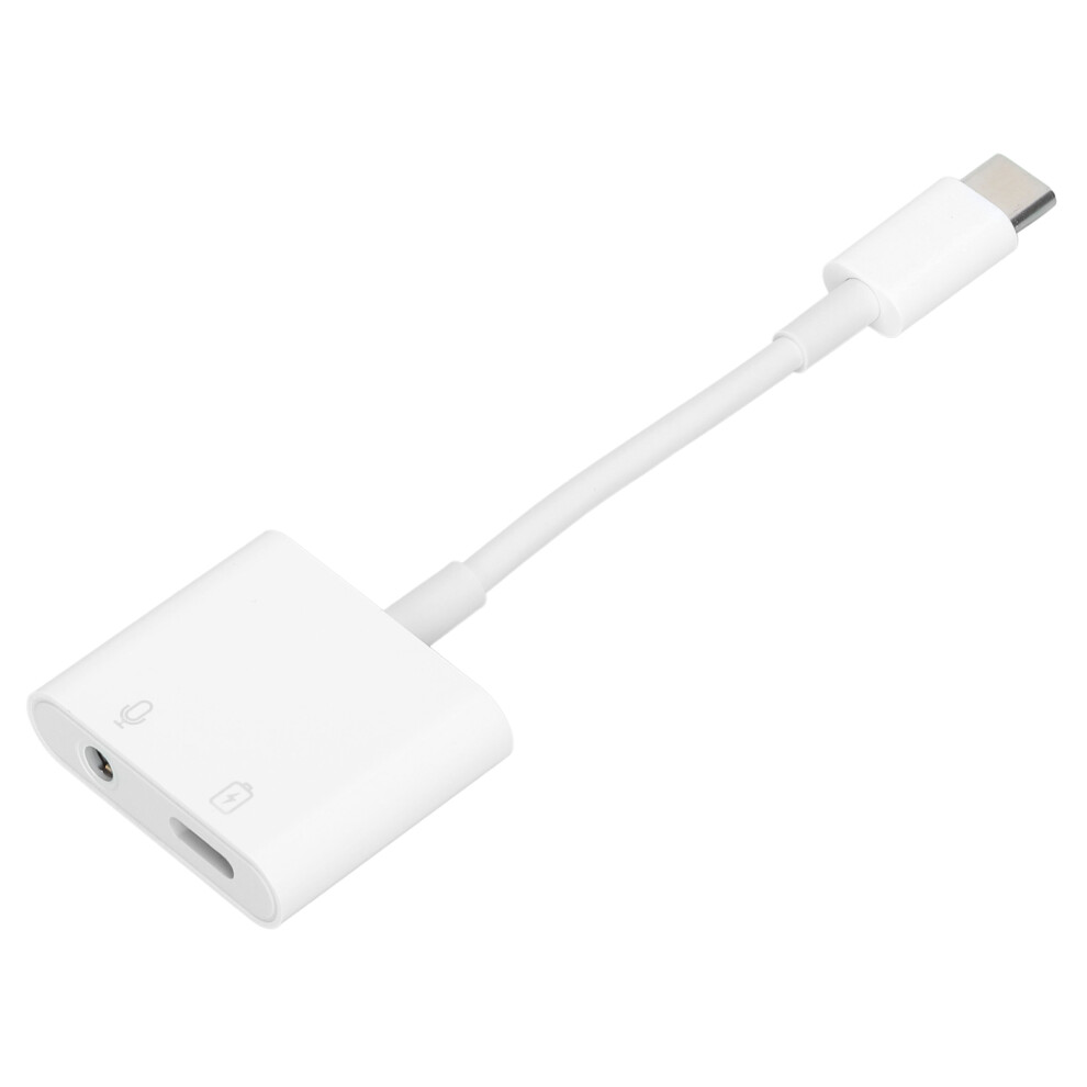 2In1 Usb C To 3.5Mm Headphone Adapter With Usb C Pd 60W Fast Charging, 11.5Cm, Black 3761391542605
