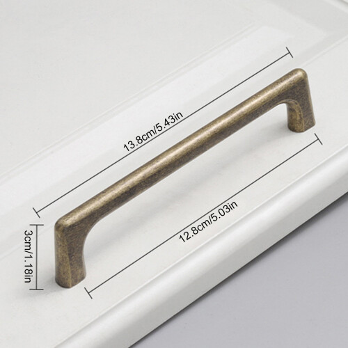 (9011A) Antique Brass Drawer Pulls & Knobs for Furniture 2
