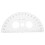 Plastic Protractor for Students Angle Measurement 1 Set 4