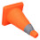 4PCS Foldable Orange Traffic Safety Cones 30CM Reflective Collars 1