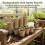 (8cm x 60 Pulp Pots 60 Labels) 3.1/4\" Biodegradable Seedling Pots - 60Pcs 10