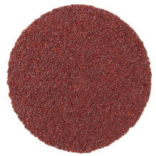 25mm Red Sandpaper 200 Discs Flocked