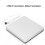 External USB2.0 Portable DVD Drive for Windows Mac Linux Silver 6