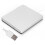 Portable External DVD Drive USB 2.0 for Windows/Linux/OS X Silver 16