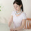 (White) Cooling Neck Wrap for Hot Flashes Relief 1