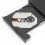 Tragbarer externer DVD-Brenner USB 2.0 für Windows/Linux/OS X Black 5