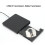Tragbarer externer DVD-Brenner USB 2.0 für Windows/Linux/OS X Black 6