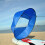 (Blue 108x108cm) Kayak Canoe Sail Kit - 42\" Downwind Paddle 2