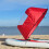 (Red 108x108cm) Kayak Canoe Sail Kit - 42\" Downwind Paddle 3