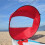 (Red 108x108cm) Kayak Canoe Sail Kit - 42\" Downwind Paddle 4