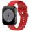 (red, S) Silicone CMF Watch Strap - Comfortable & Stylish Gift 5
