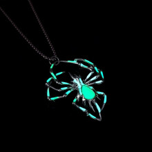 (2) Hypoallergenic Spider Necklace Gift for Women