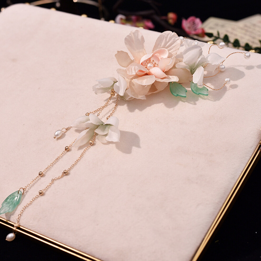 Roc-Electron Unisex Silk Flower Hair Clips For Gown Hairstyles