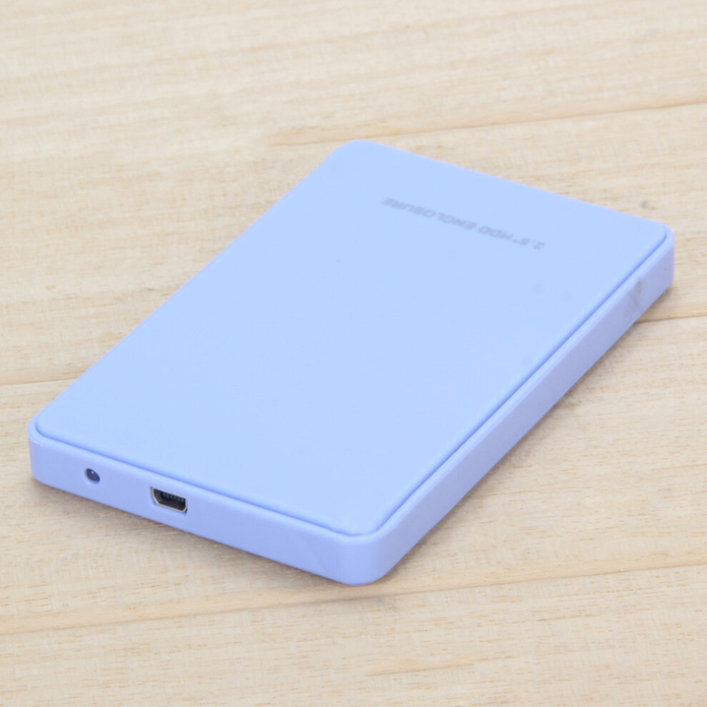 (Blue) 2.5\" 2Tb Sata Hdd Enclosure Usb 2.0 Blue 6001832591814
