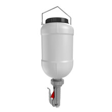 Distributore di Salse da 5,5 L, Capacità, per Senape, Insalata, Ketchup, Maionese, Grigio