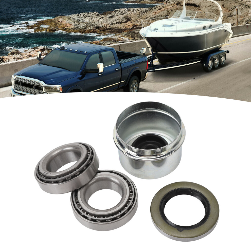 2 Set Trailer Wheel Hub Bearings Kit 12192Tb With Grease Seals For 1 Inch Axle 6911390988707