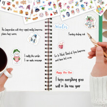 Seasonal Planner Stickers - Waterproof & Creative