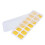 (Yellow) Reusable DIY Ice Cube Tray & Stencil 4