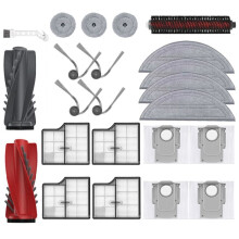 Para Aspiradora Robot para Saros 10 / S9 MaxV Ultra: Cepillo Lateral Principal, Filtros HEPA, Paños de Fregado y Bolsas para Polvo.
